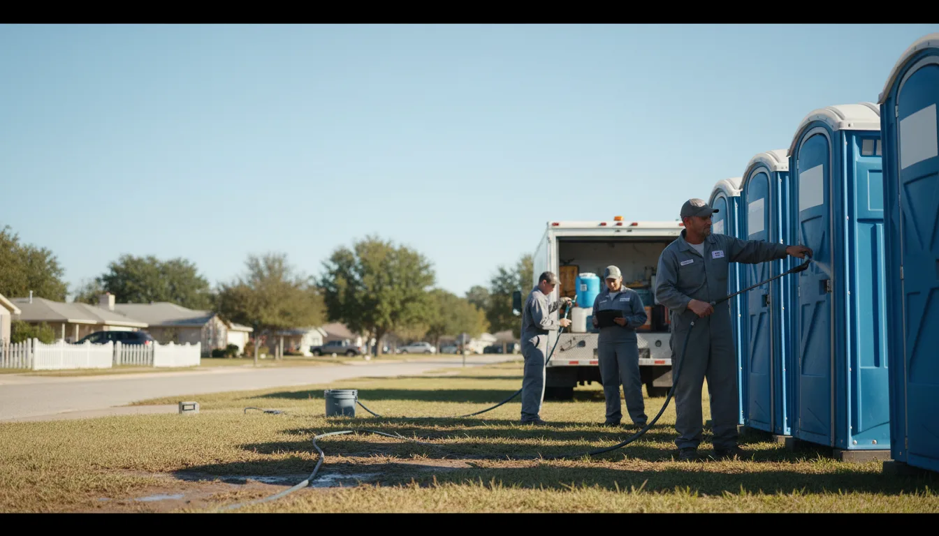 Long-Term Portable Toilet Rental in Pomaria, SC near me